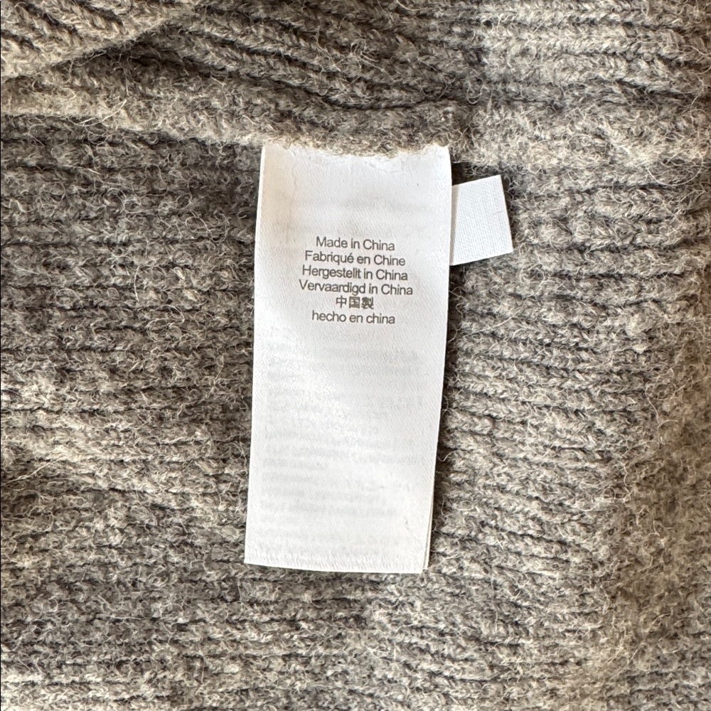 J. CREW Sweater Coat Super Cozy - Picture 4 of 5